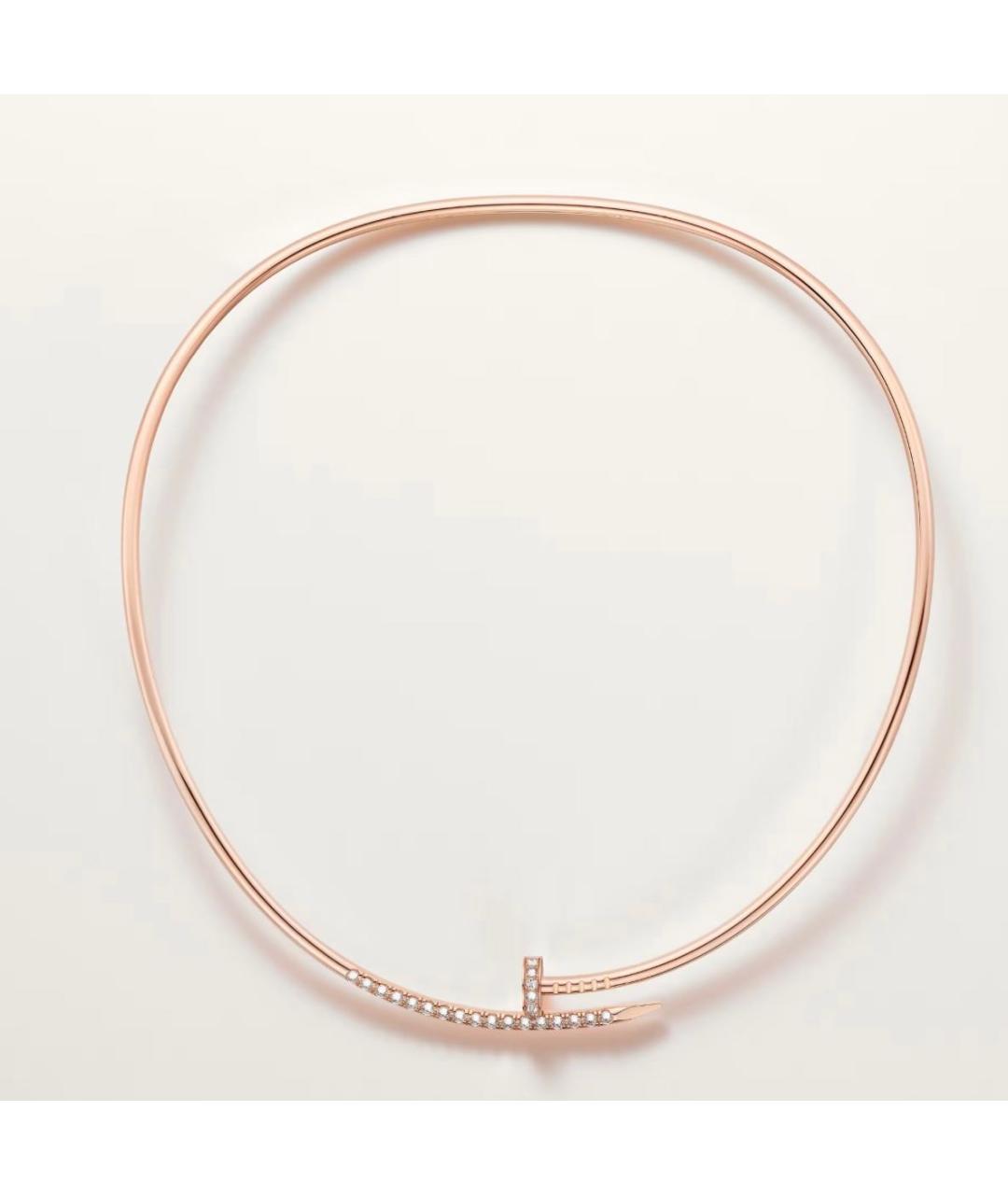 CARTIER Золотое колье из розового золота, фото 4
