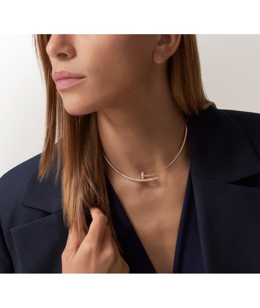 CARTIER Золотое колье из розового золота, фото 2