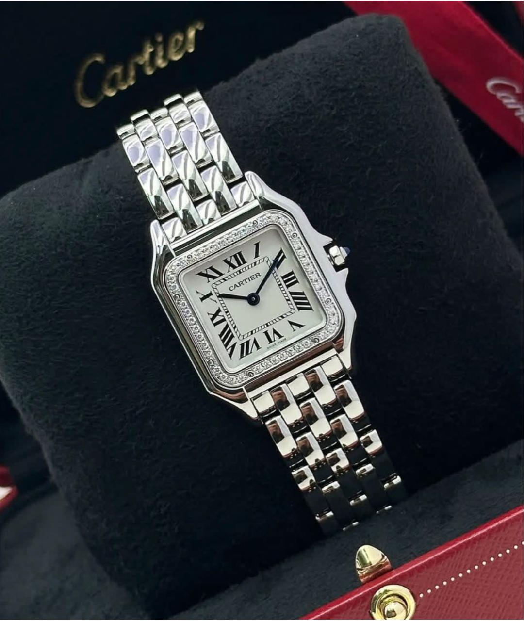 CARTIER Серебряные металлические часы, фото 5