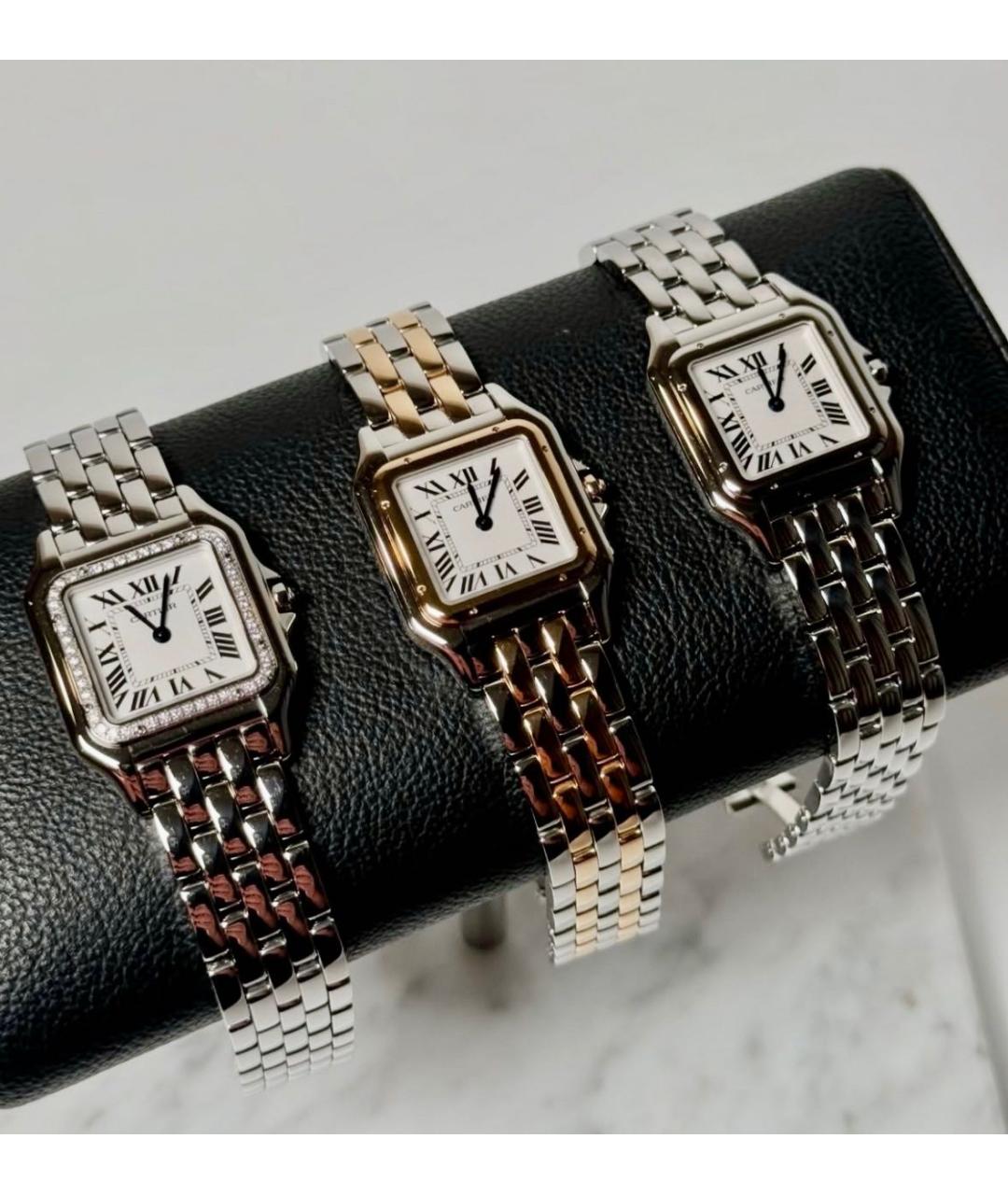 CARTIER Серебряные металлические часы, фото 6