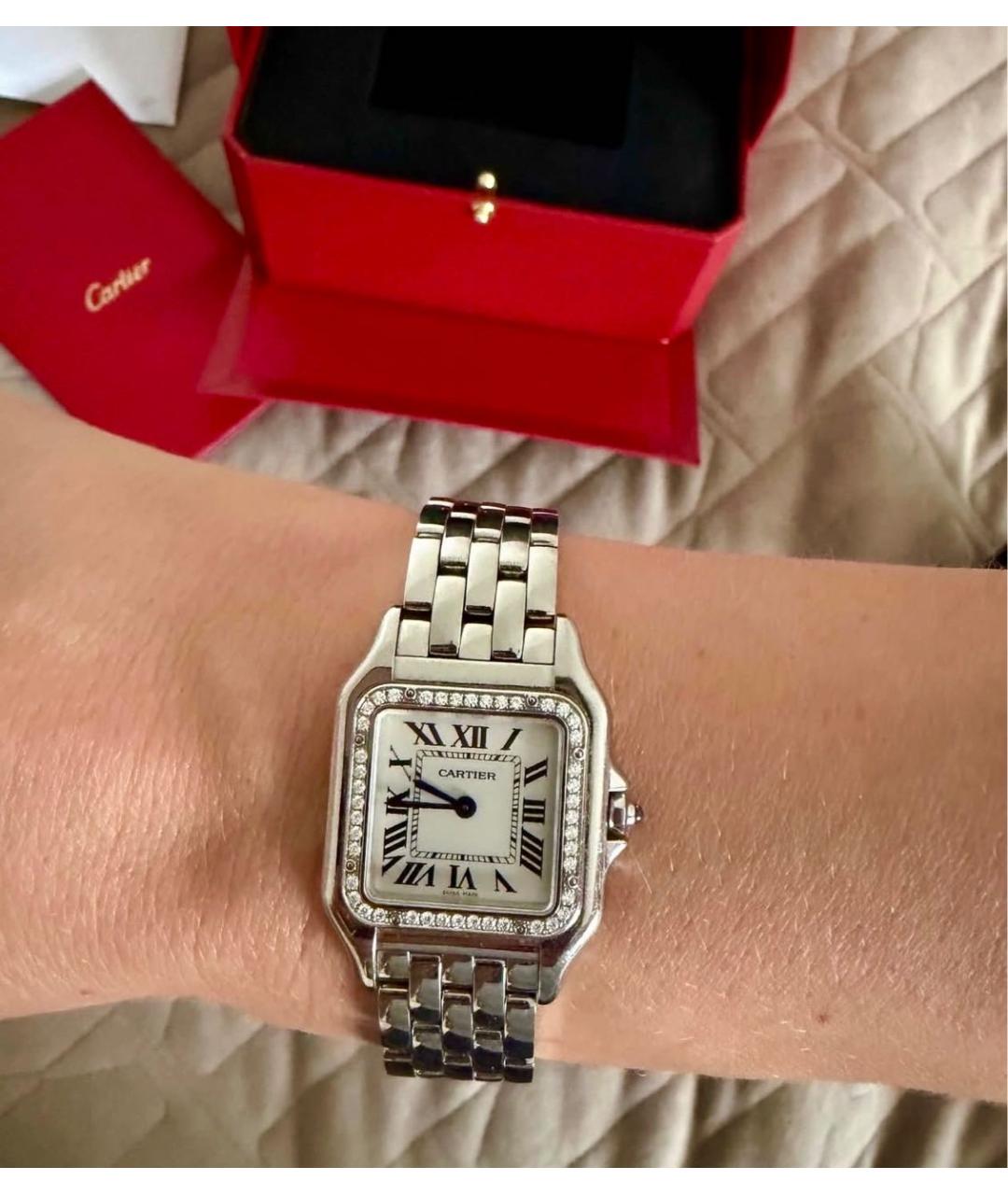 CARTIER Серебряные металлические часы, фото 3