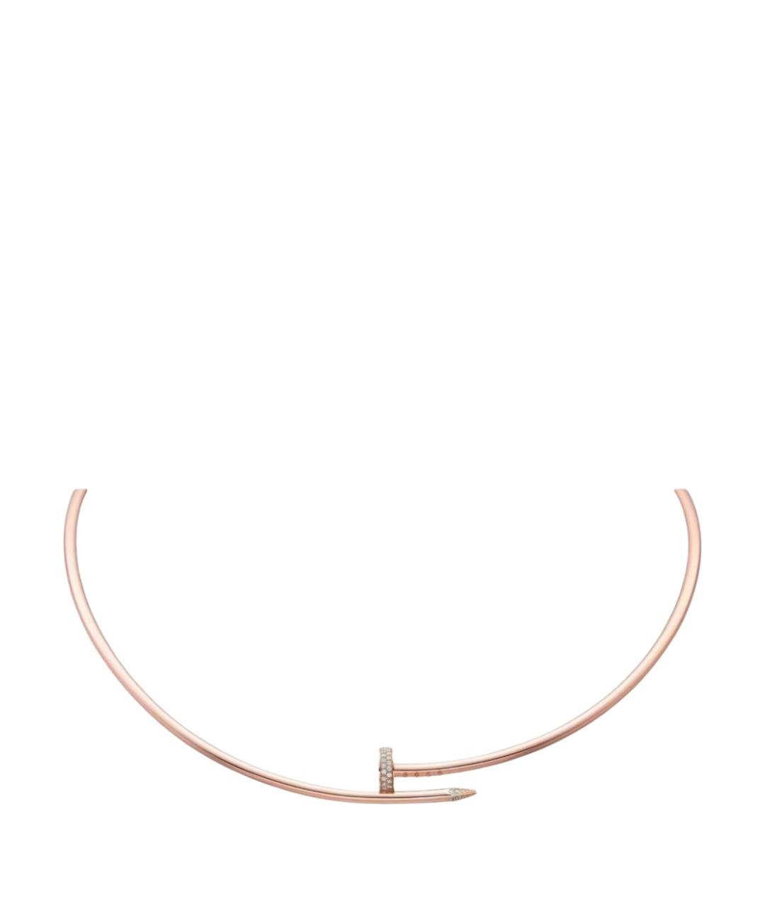 CARTIER Золотое колье из розового золота, фото 1