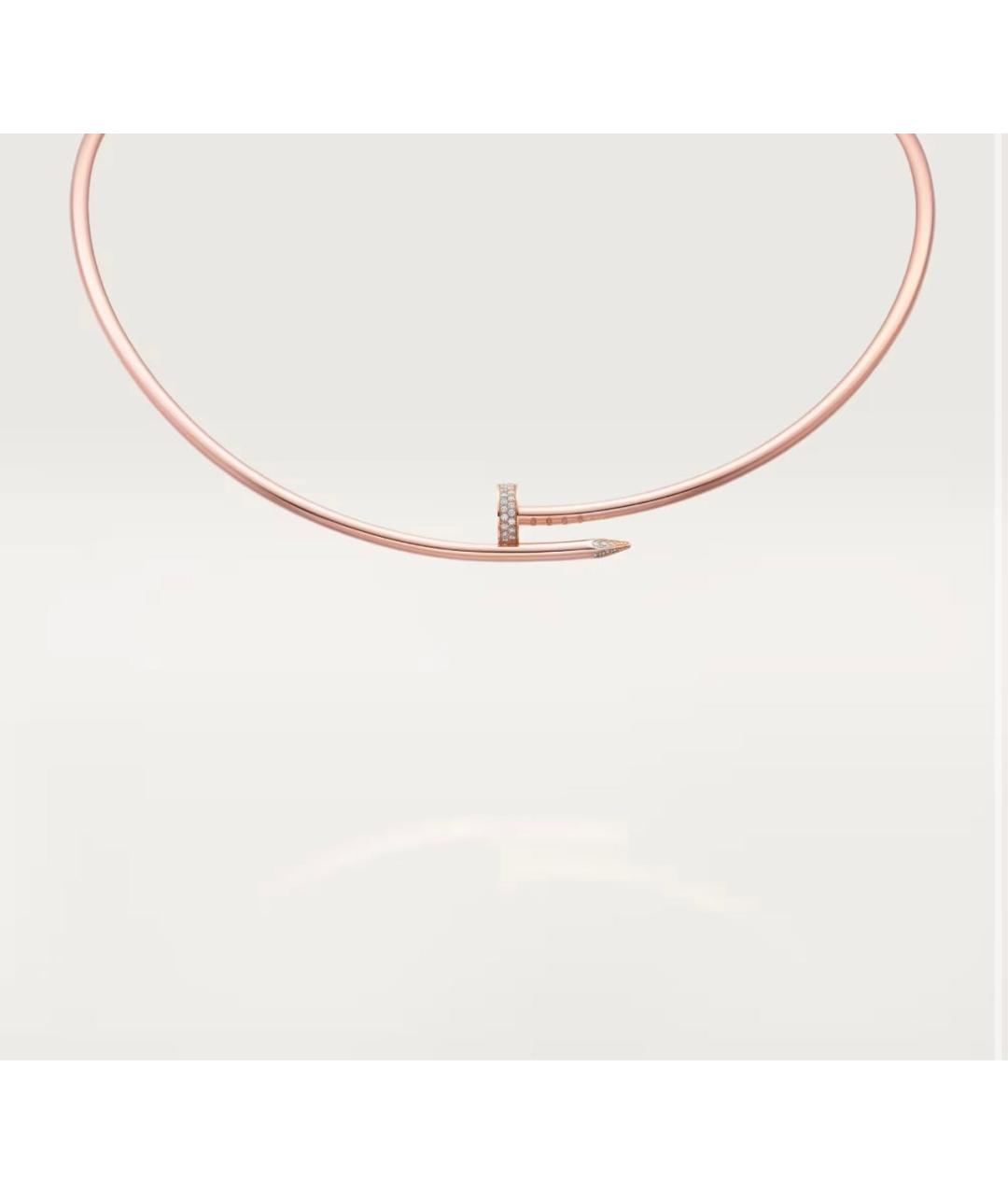 CARTIER Золотое колье из розового золота, фото 4