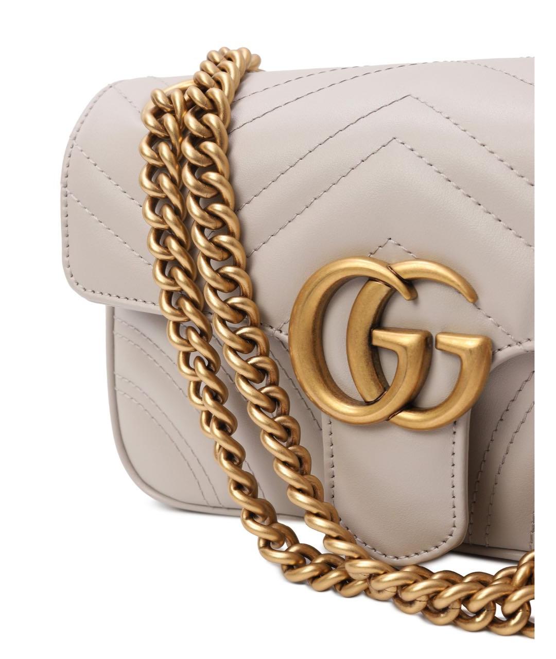 GUCCI Кожаная сумка через плечо, фото 6