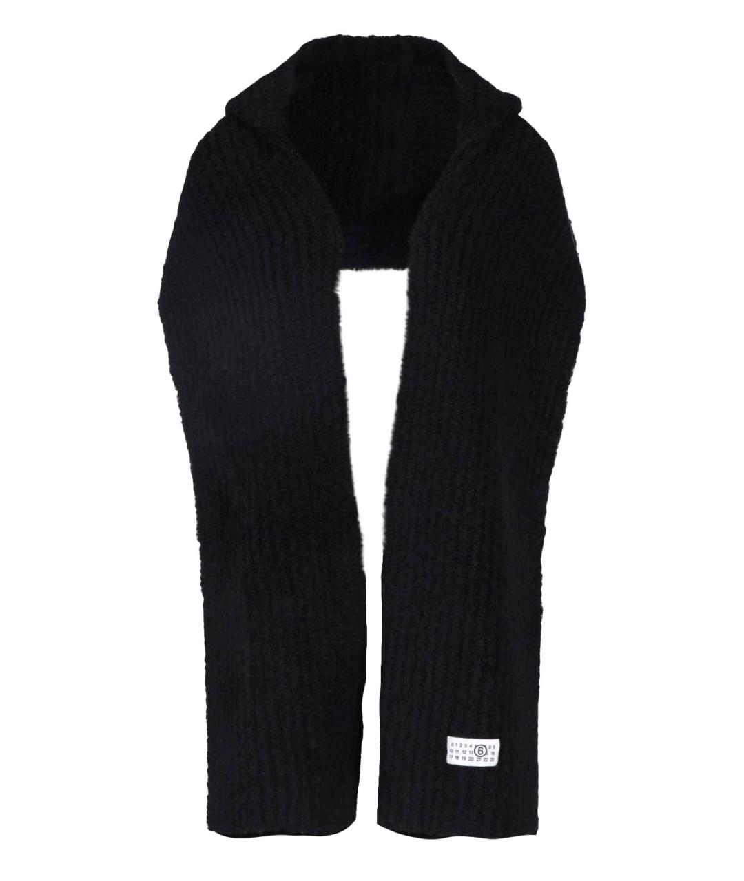 MM6 MAISON MARGIELA Черный шарф, фото 1