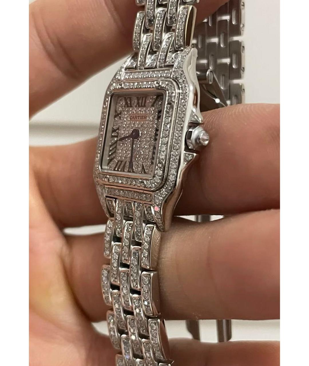 CARTIER Серебряные металлические часы, фото 8