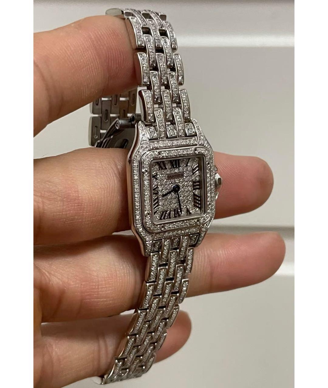 CARTIER Серебряные металлические часы, фото 7