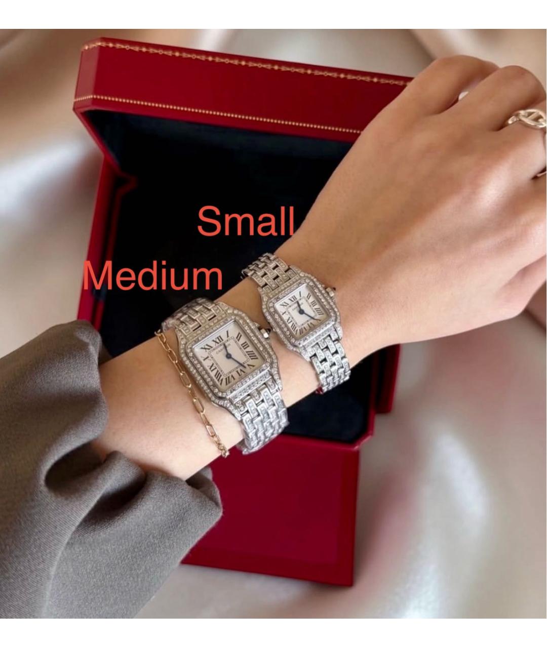 CARTIER Серебряные металлические часы, фото 6