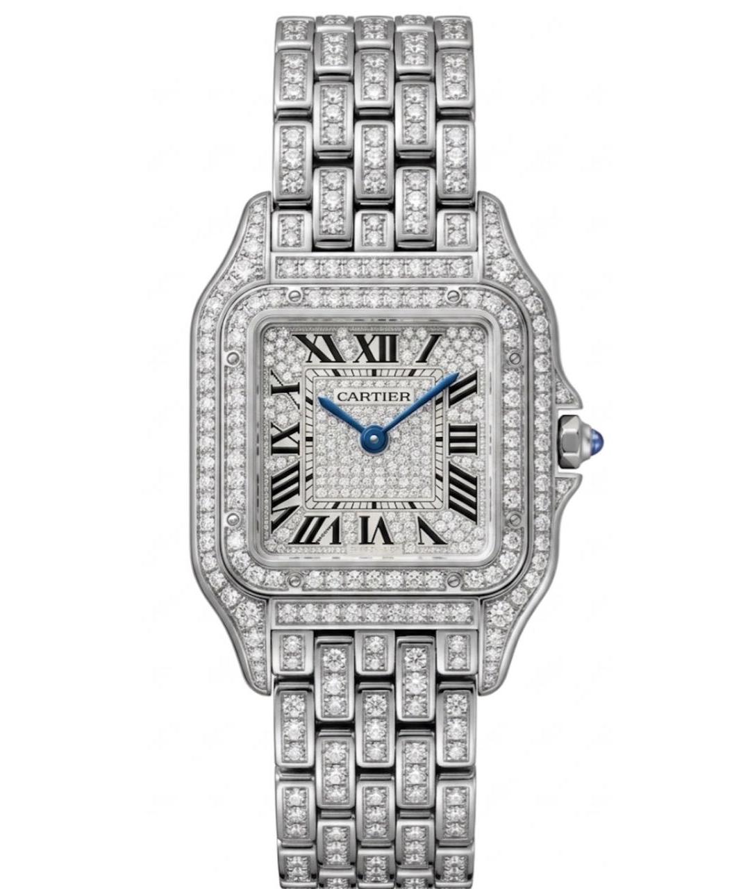 CARTIER Серебряные металлические часы, фото 9