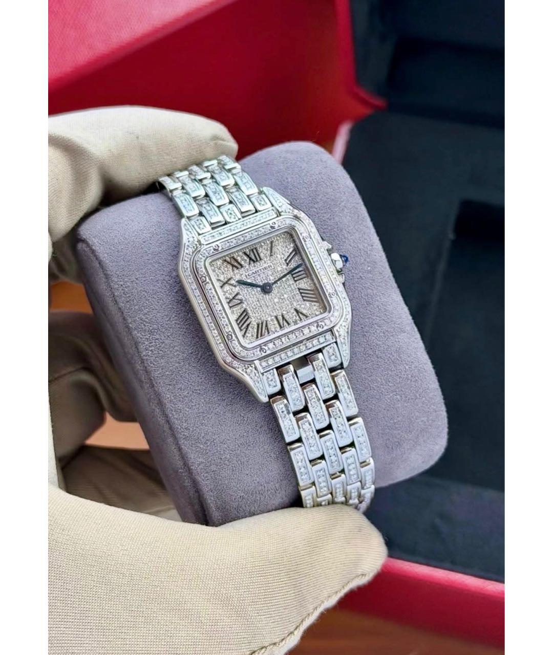 CARTIER Серебряные металлические часы, фото 2
