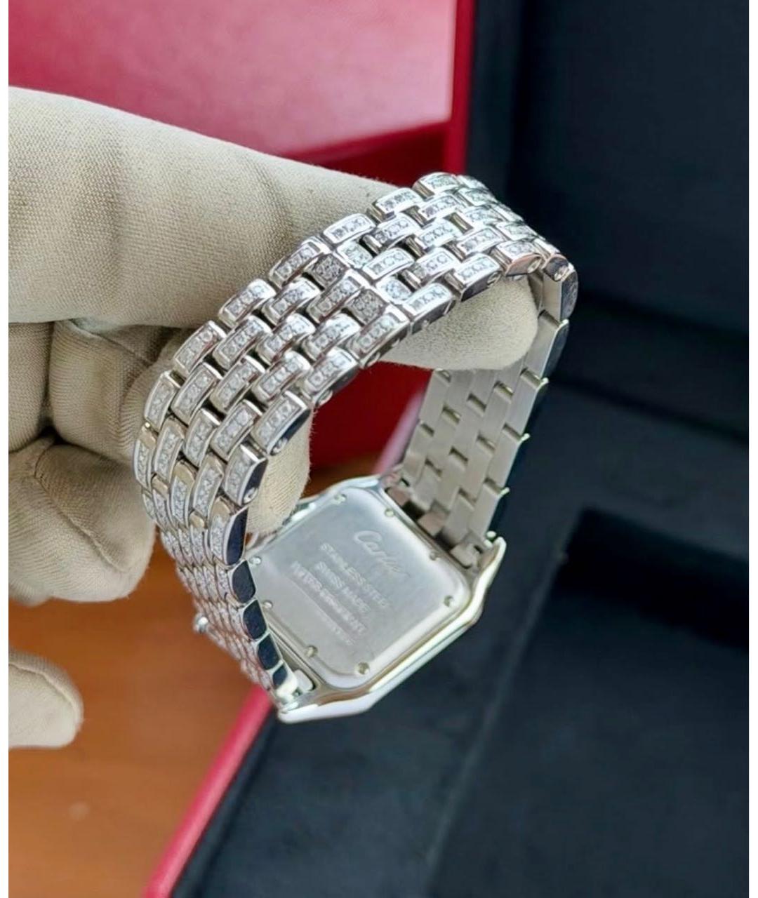 CARTIER Серебряные металлические часы, фото 3