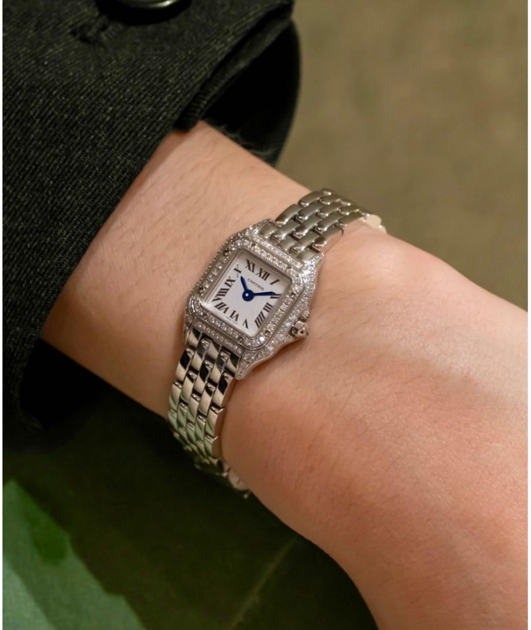 CARTIER Серебряные металлические часы, фото 2