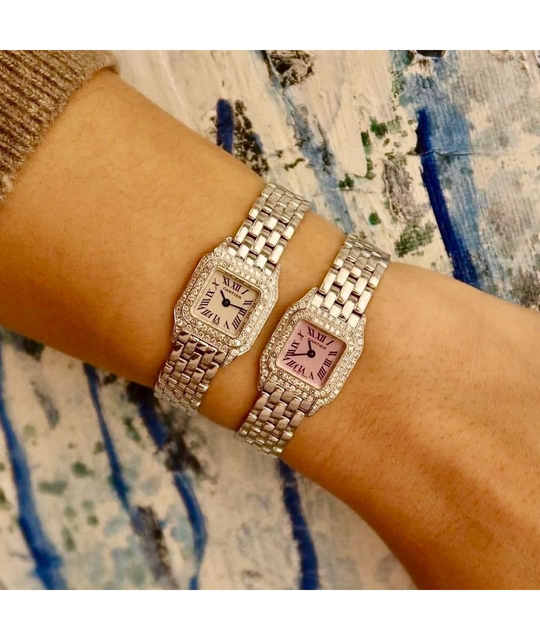 CARTIER Серебряные металлические часы, фото 5