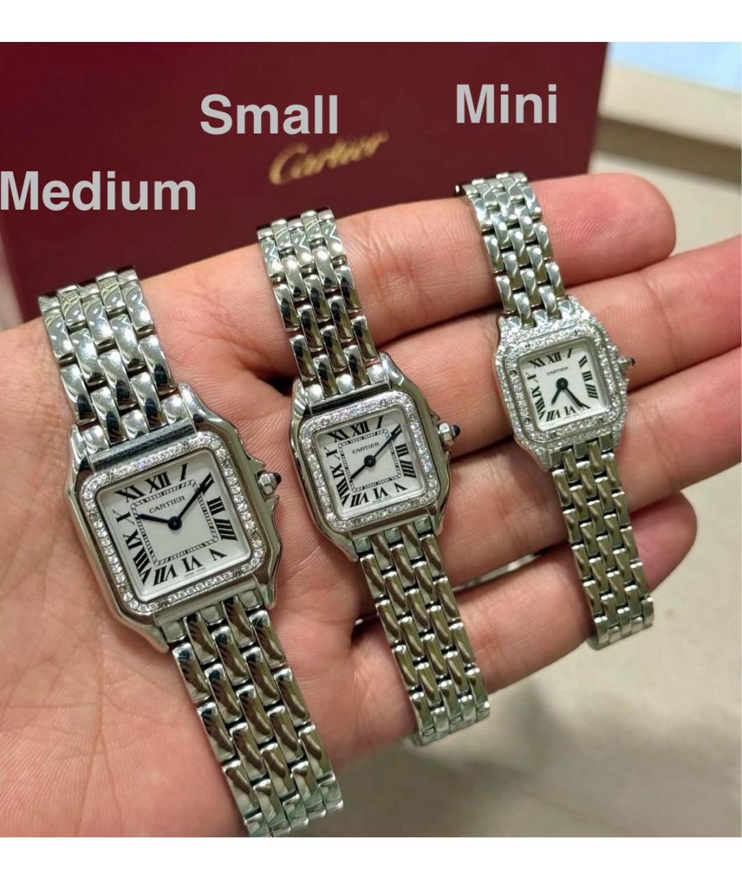 CARTIER Серебряные металлические часы, фото 6