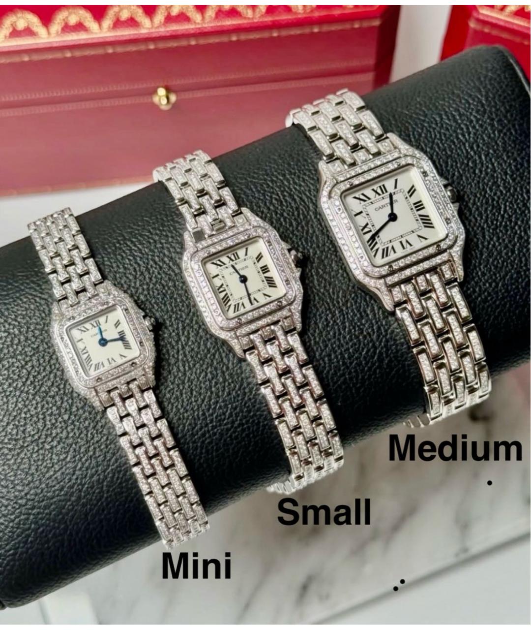 CARTIER Серебряные металлические часы, фото 7