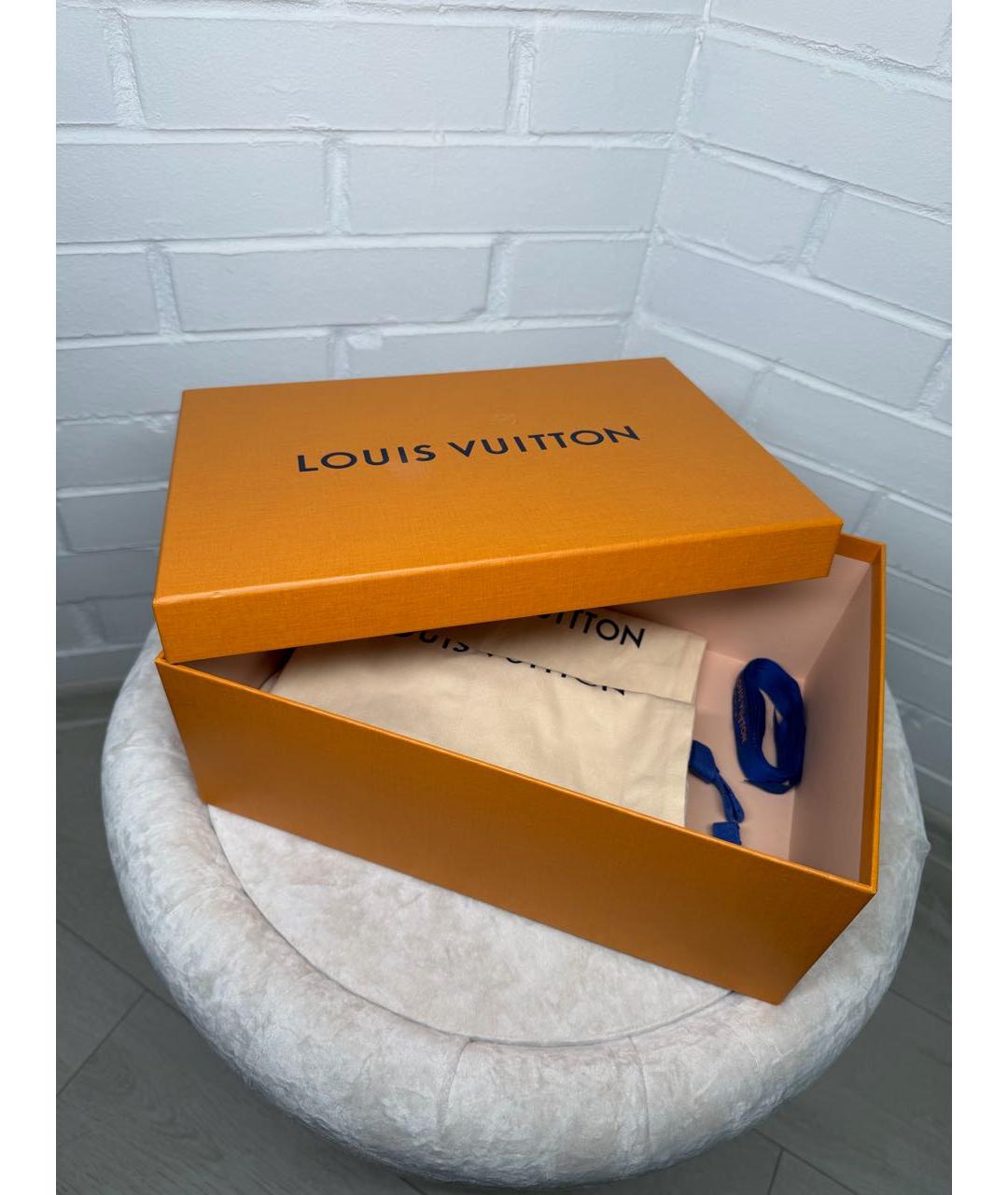 LOUIS VUITTON Бежевые замшевые лоферы, фото 7