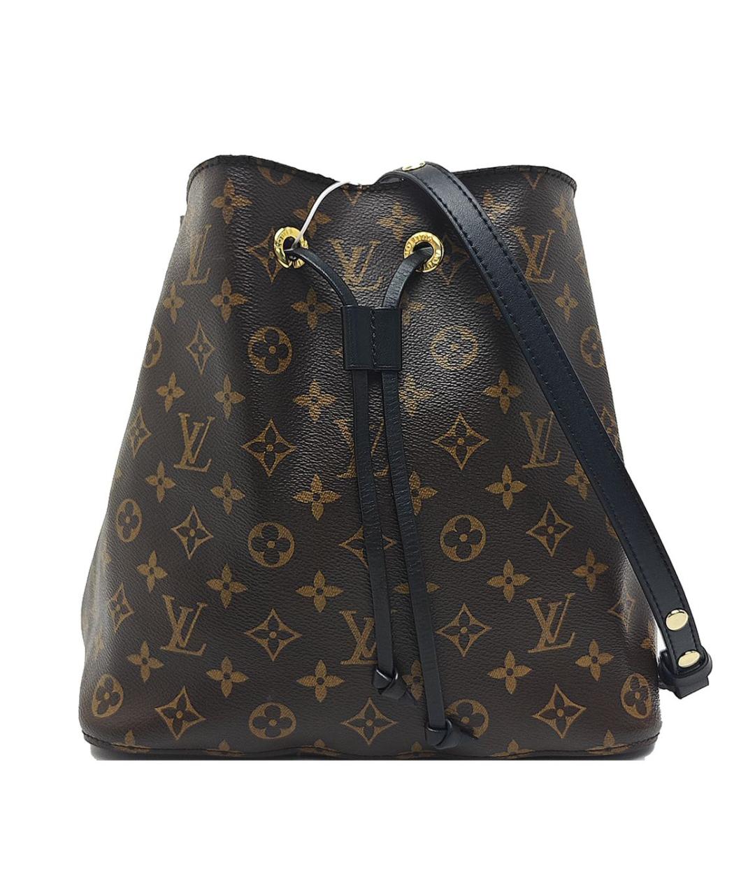 LOUIS VUITTON Коричневая сумка через плечо из канвы, фото 1