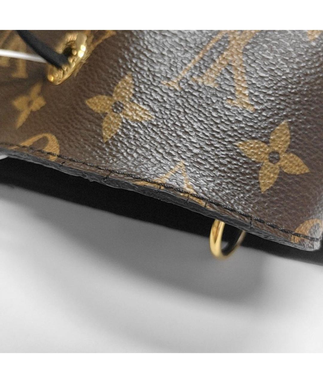 LOUIS VUITTON Коричневая сумка через плечо из канвы, фото 6