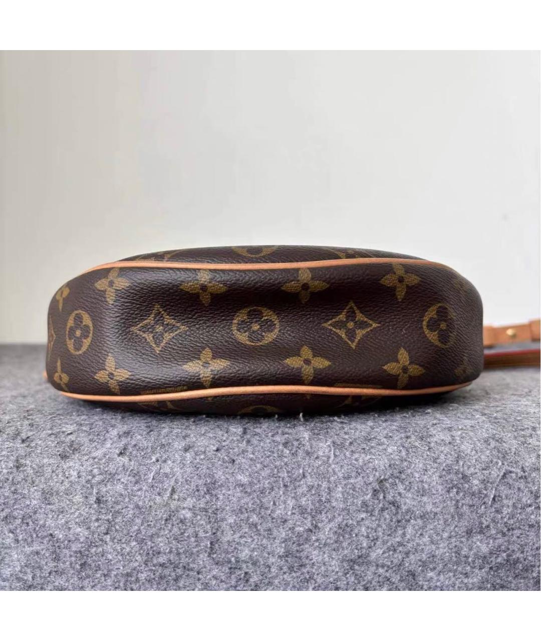 LOUIS VUITTON Коричневая сумка через плечо из канвы, фото 6