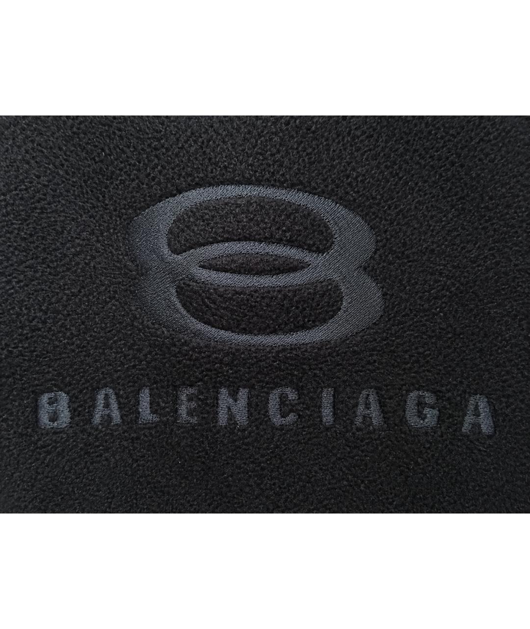 BALENCIAGA Черный полиэстеровый джемпер / свитер, фото 4