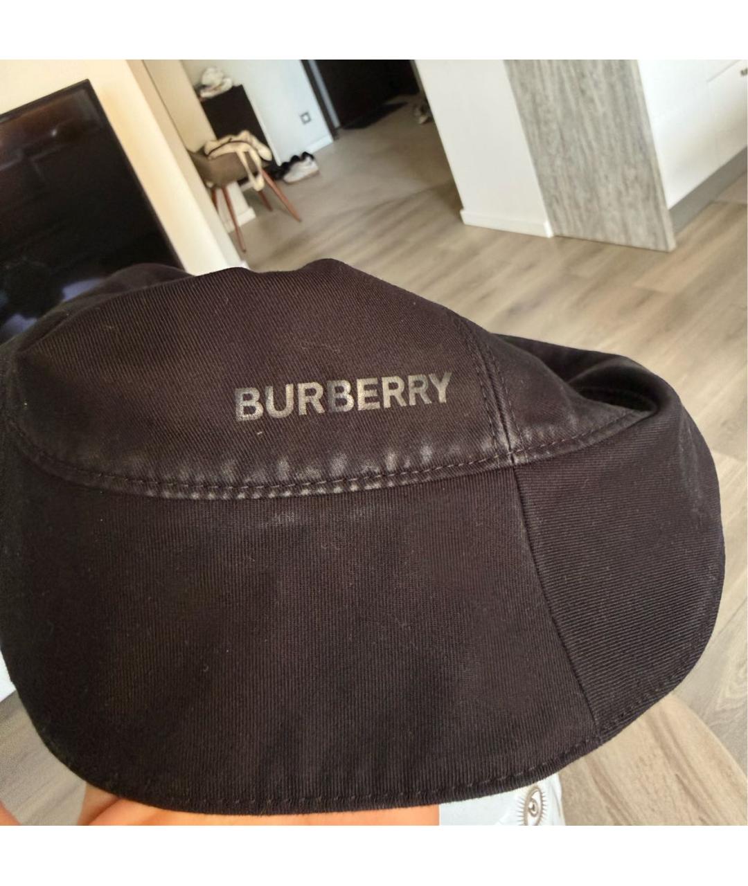 BURBERRY Коричневая хлопковая панама, фото 3