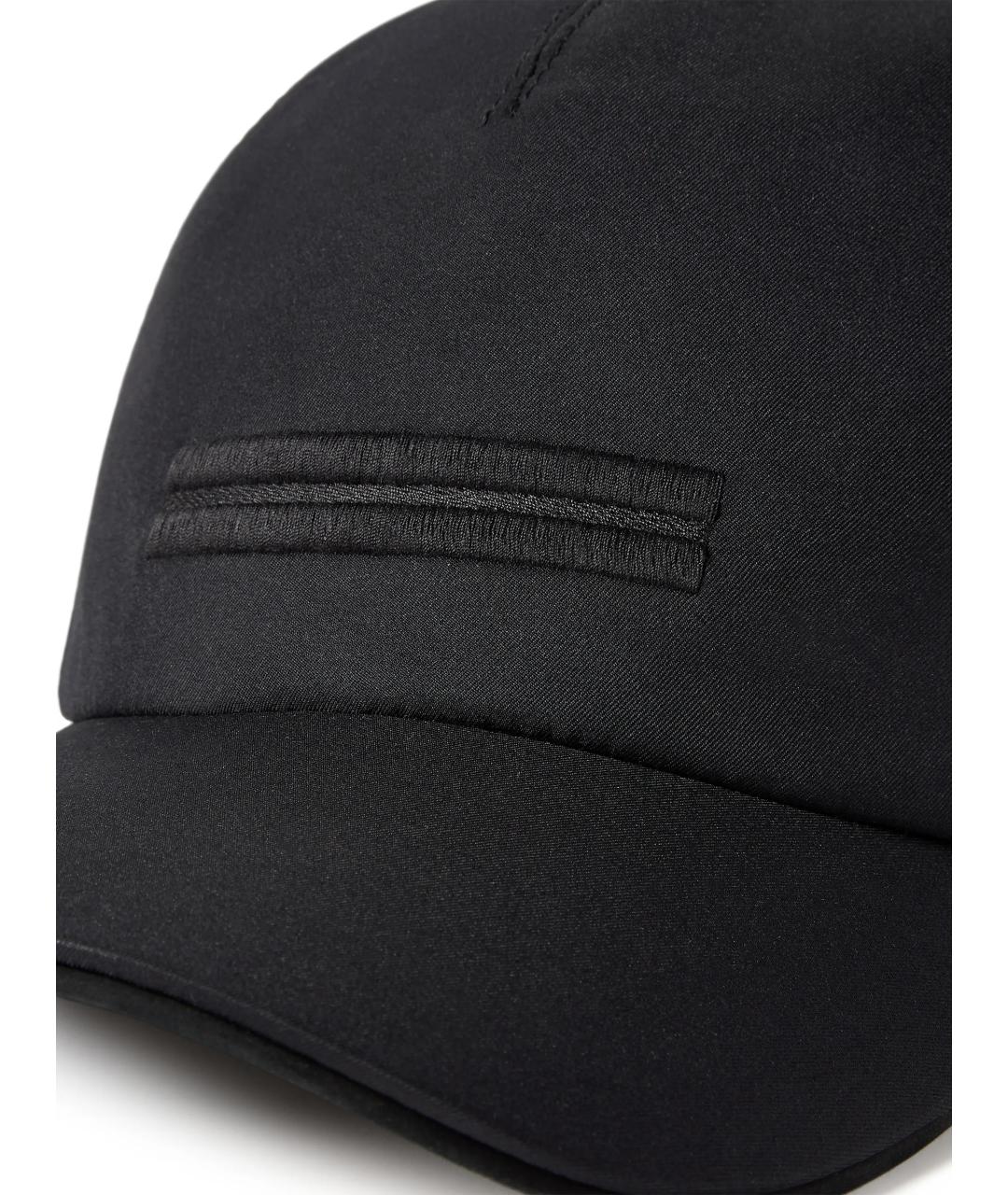 ZEGNA Черная синтетическая кепка/бейсболка, фото 3