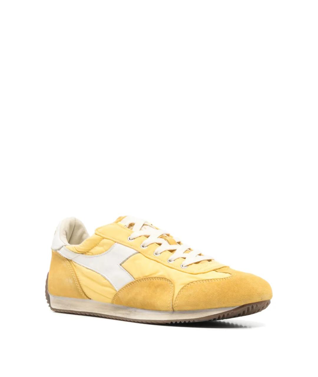 DIADORA HERITAGE Желтые низкие кроссовки / кеды, фото 2