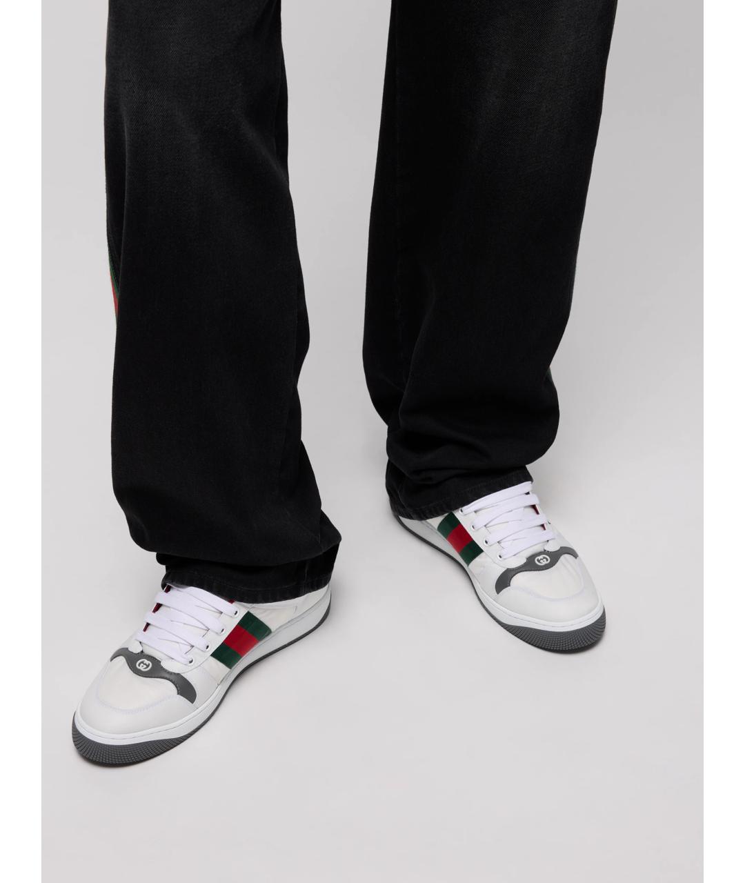 GUCCI Мульти низкие кроссовки / кеды, фото 2
