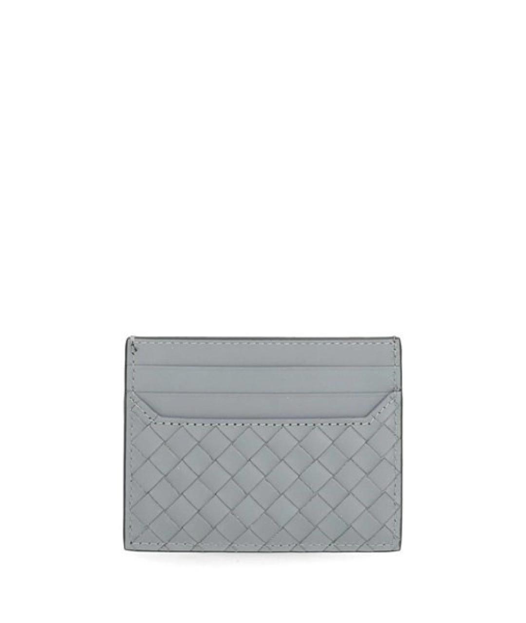 BOTTEGA VENETA Черный кожаный кардхолдер, фото 2