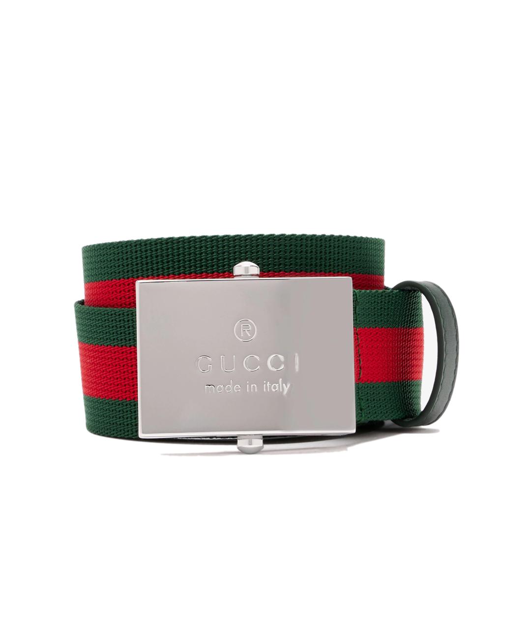 GUCCI Зеленый ремень, фото 1
