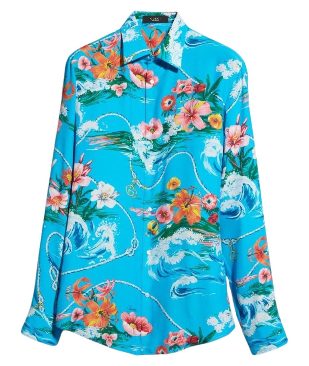 GUCCI Мульти кэжуал рубашка, фото 1