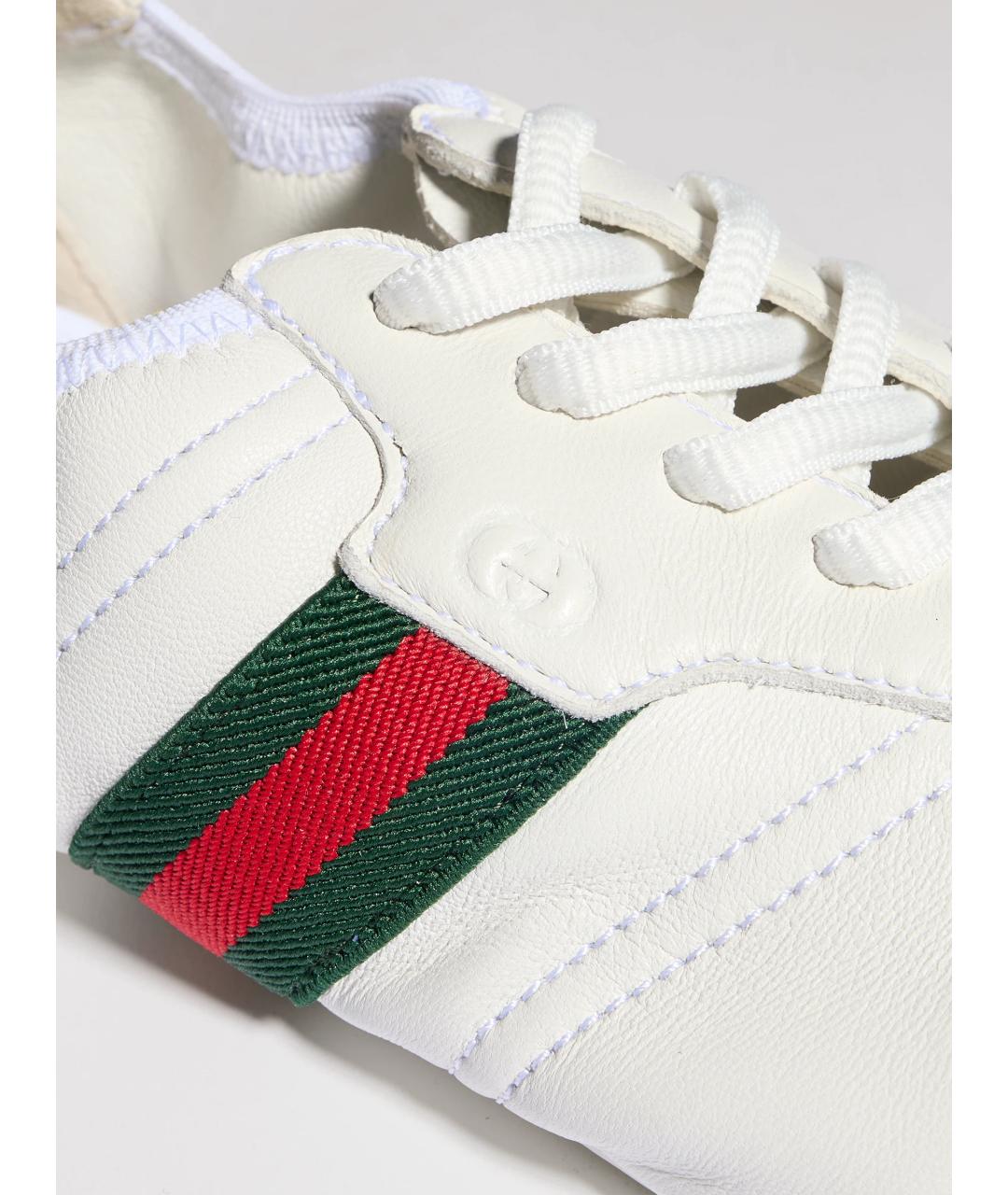 GUCCI Белые кроссовки, фото 6