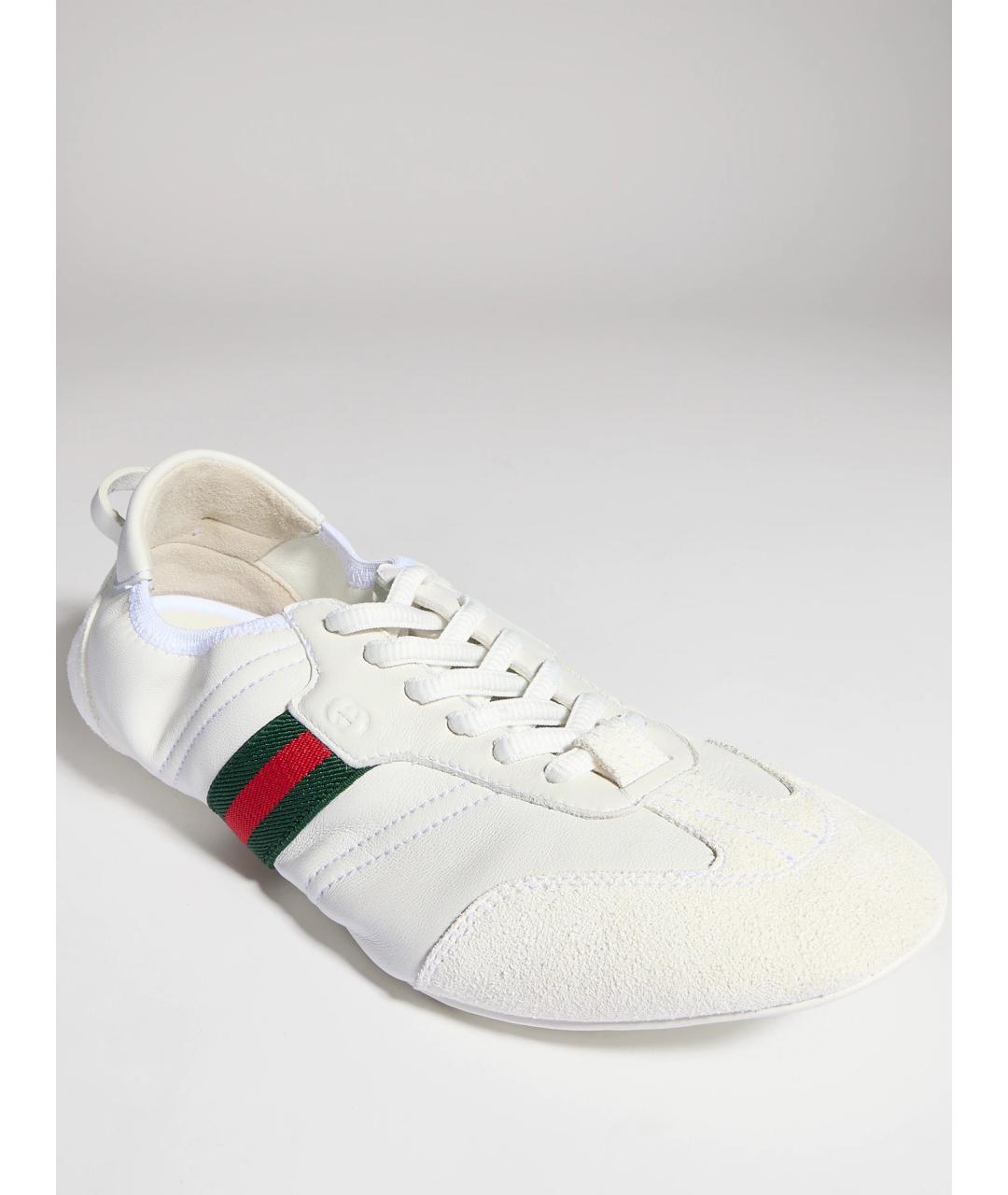 GUCCI Белые кроссовки, фото 2