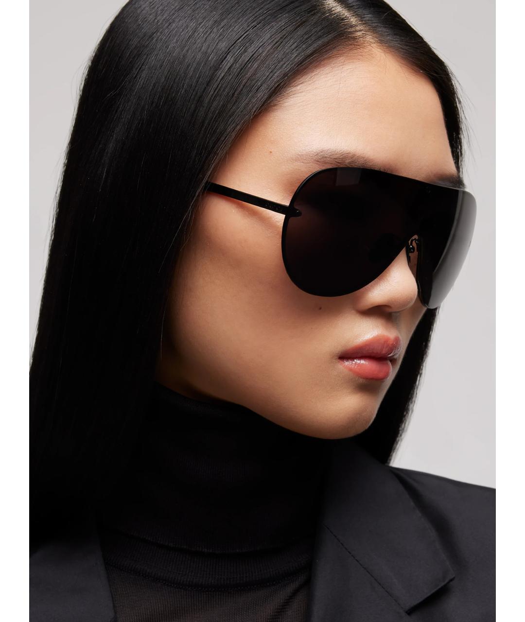 GUCCI Черные солнцезащитные очки, фото 3