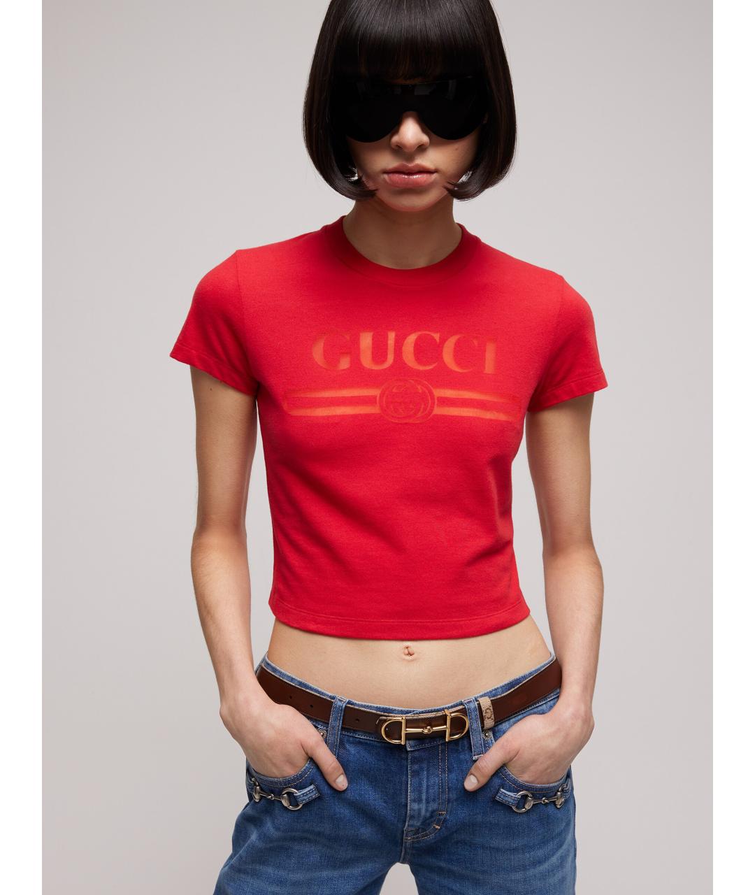 GUCCI Бежевый ремень, фото 2