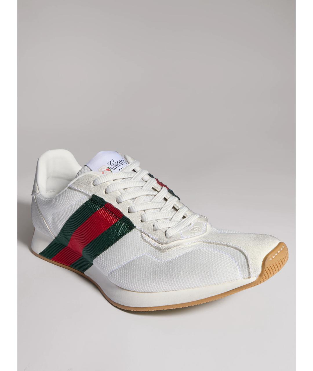 GUCCI Белые кроссовки, фото 5