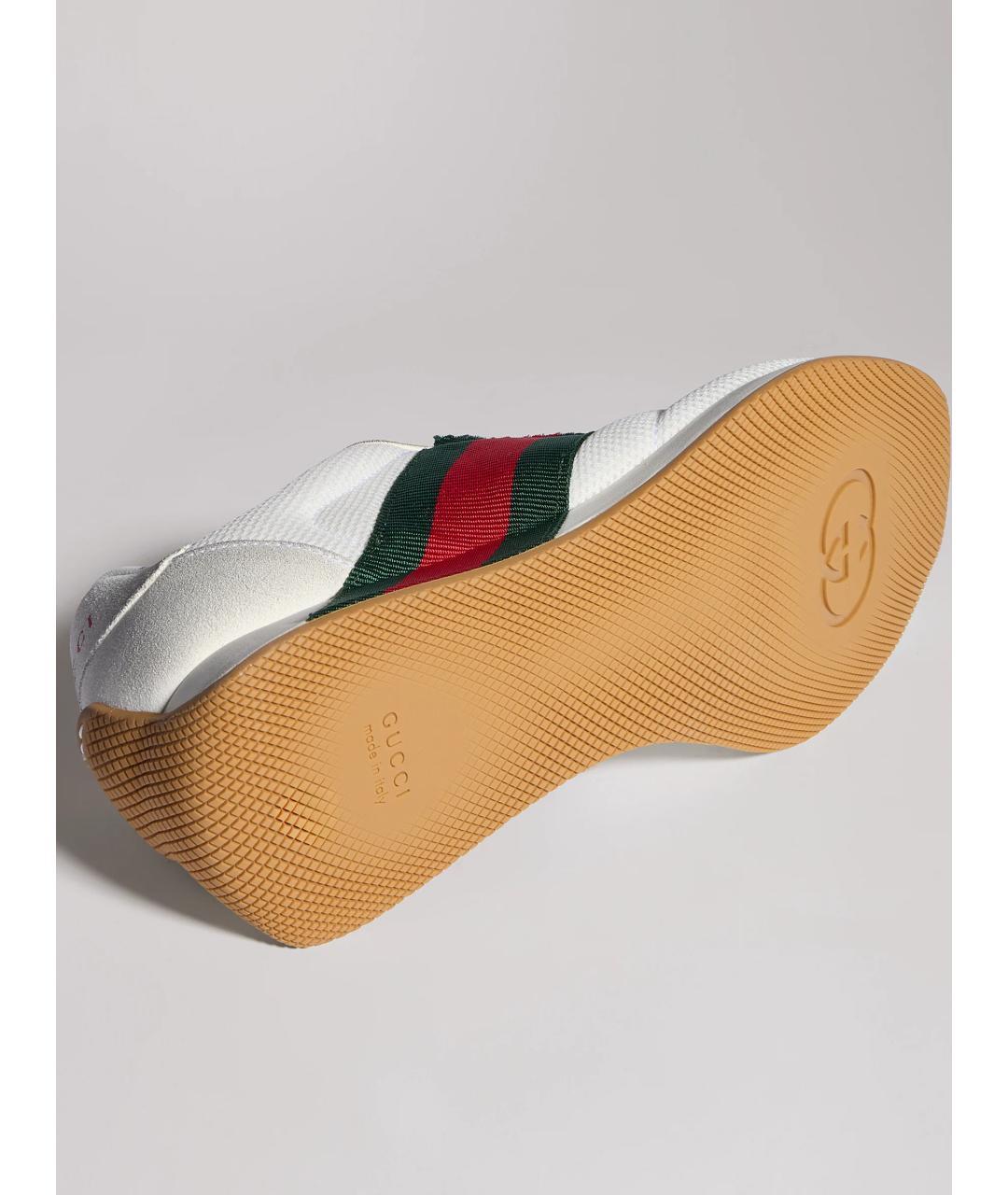 GUCCI Белые кроссовки, фото 9