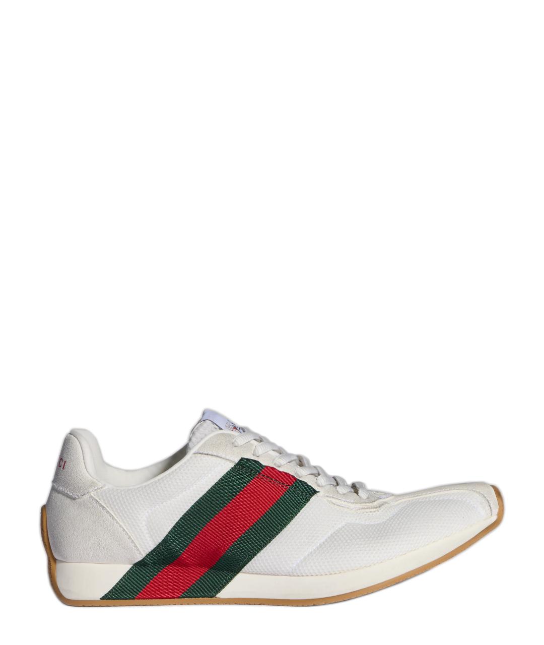 GUCCI Белые кроссовки, фото 1