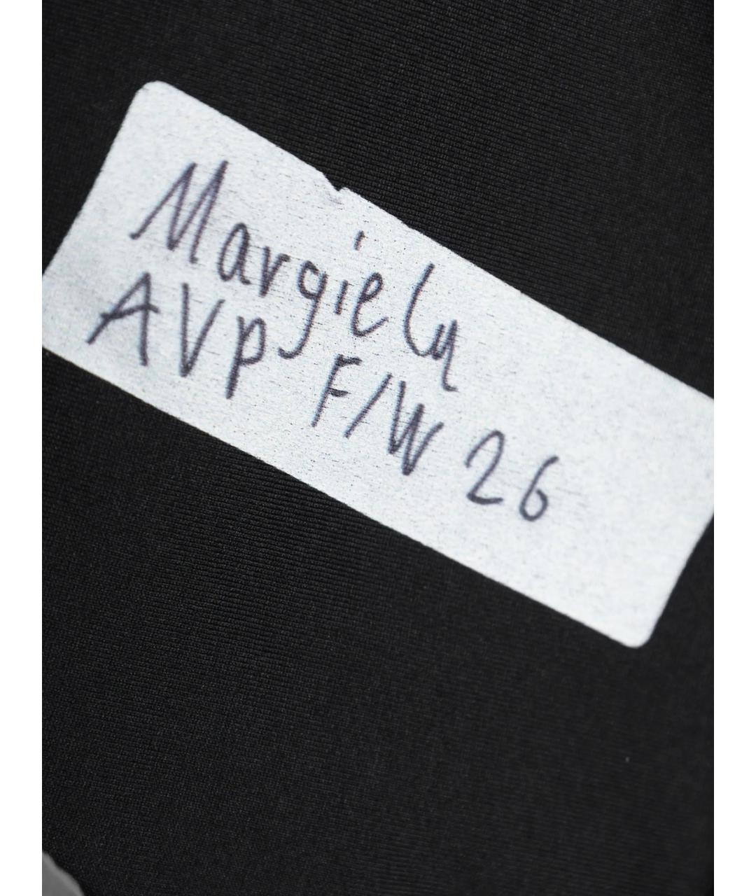 MAISON MARGIELA Синяя хлопковая футболка, фото 5