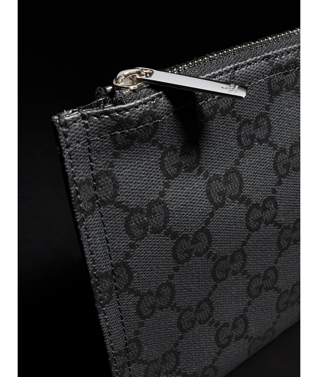 GUCCI Черная барсетка, фото 6