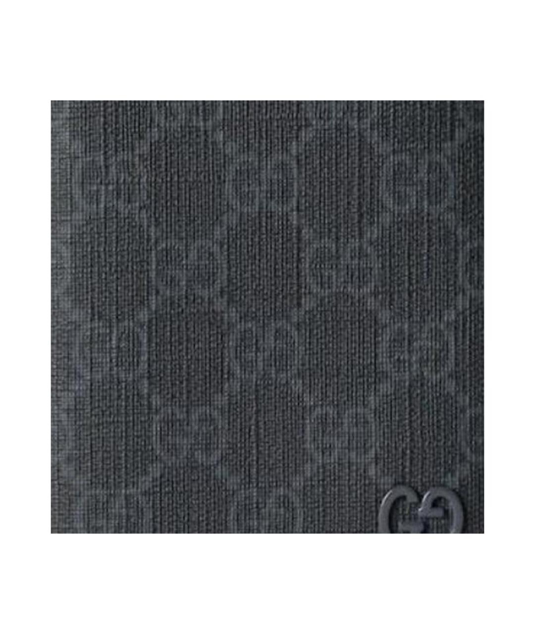 GUCCI Черный кожаный кошелек, фото 5