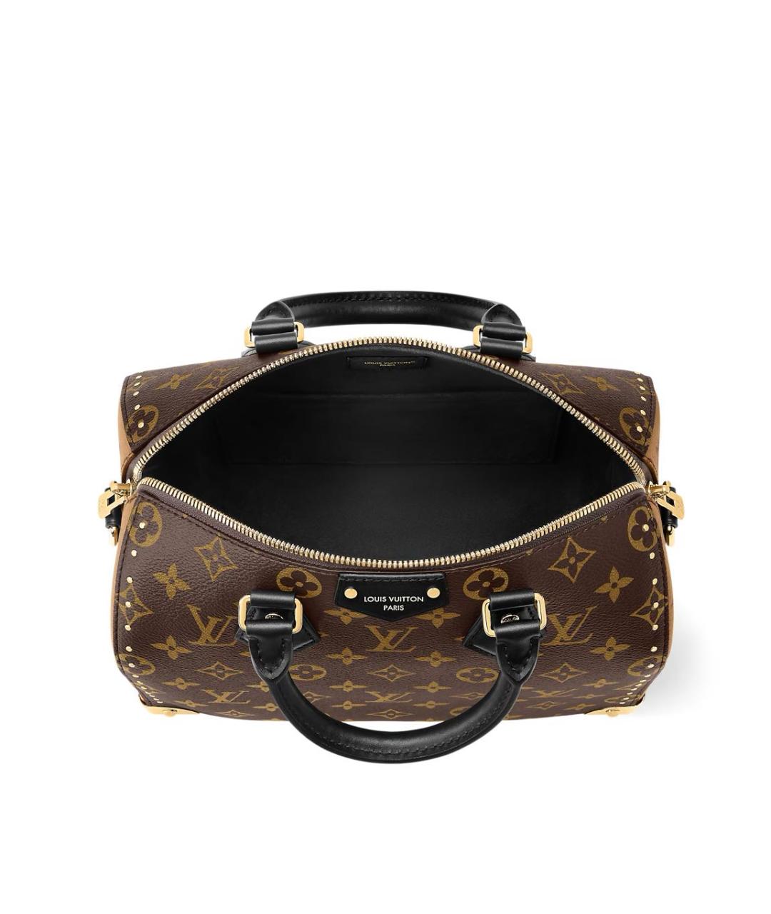 LOUIS VUITTON Коричневая дорожная/спортивная сумка из канвы, фото 3