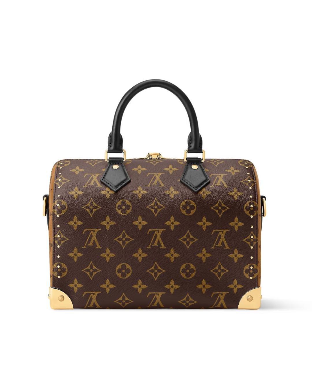 LOUIS VUITTON Коричневая дорожная/спортивная сумка из канвы, фото 4