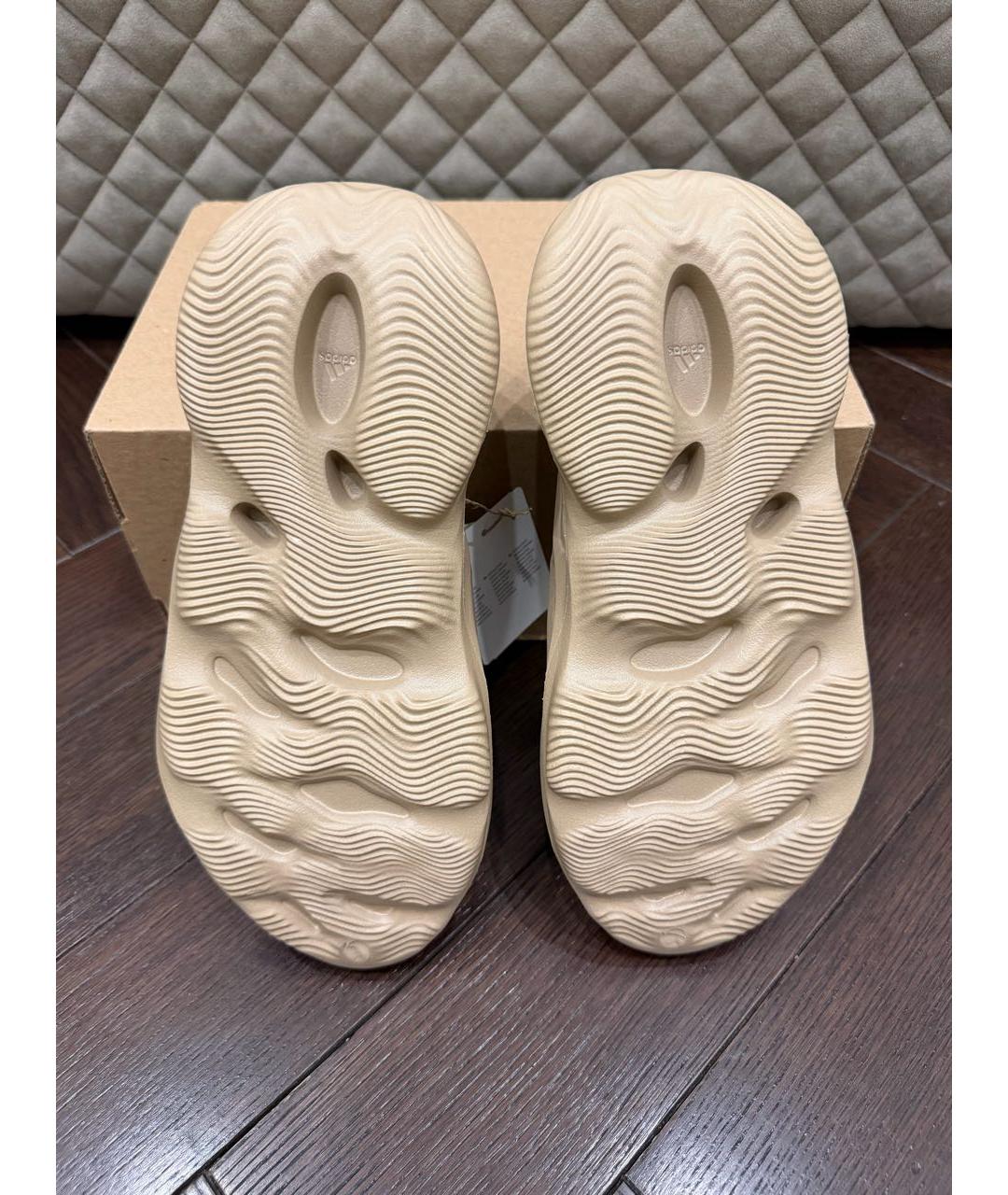 ADIDAS YEEZY Коричневые кроссовки, фото 5