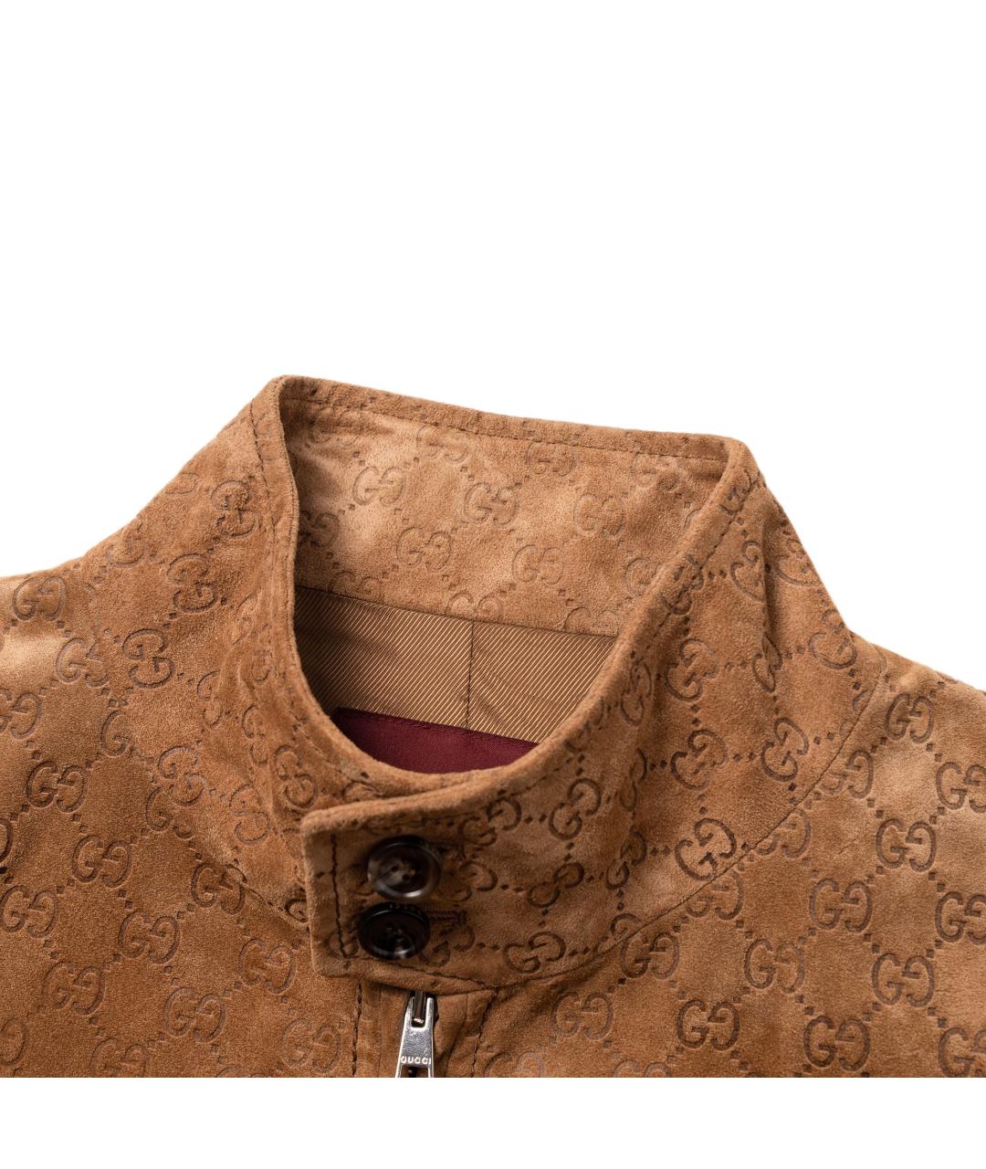 GUCCI Коричневая куртка, фото 3