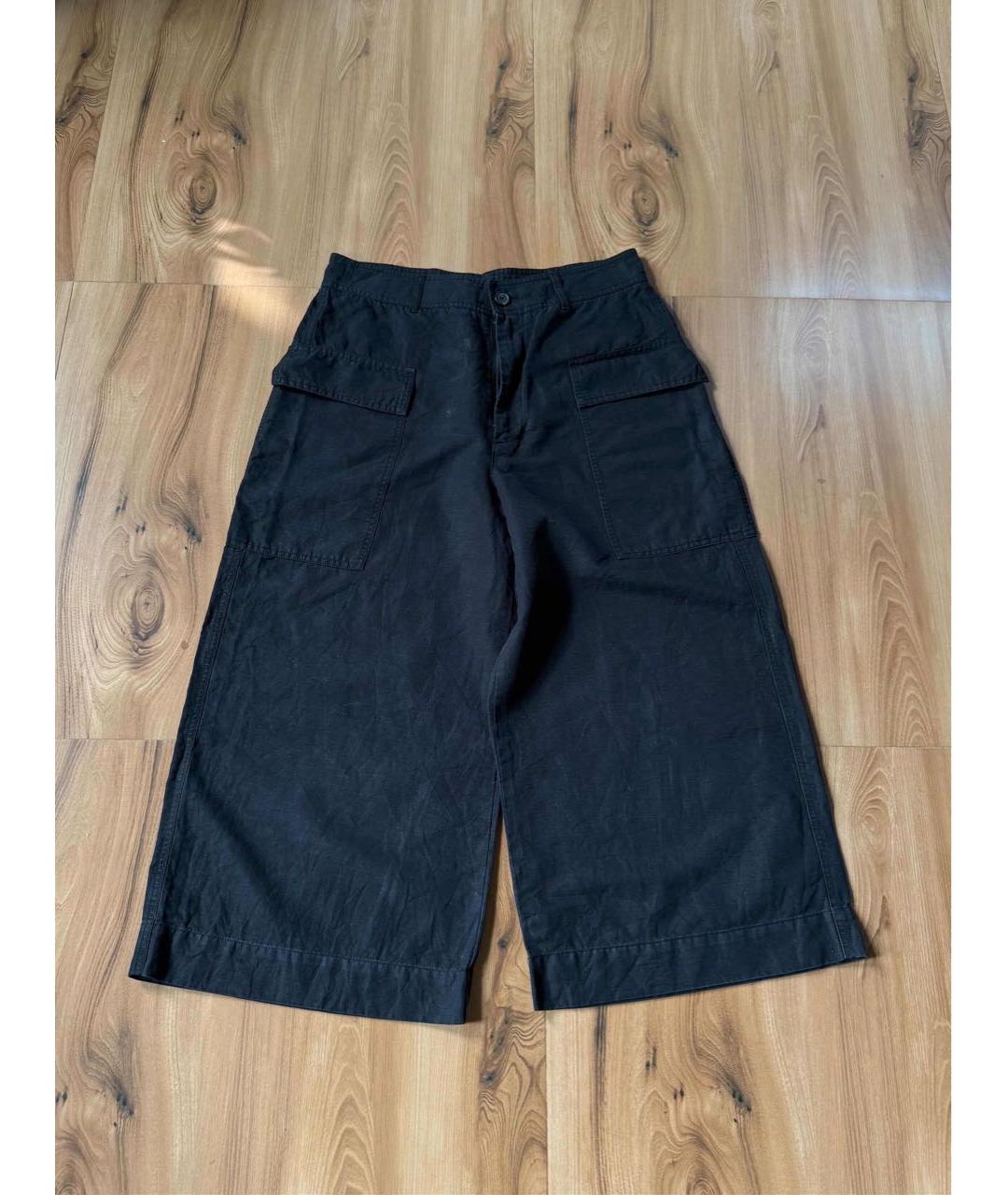 POLO RALPH LAUREN Черные хлопковые повседневные брюки, фото 5