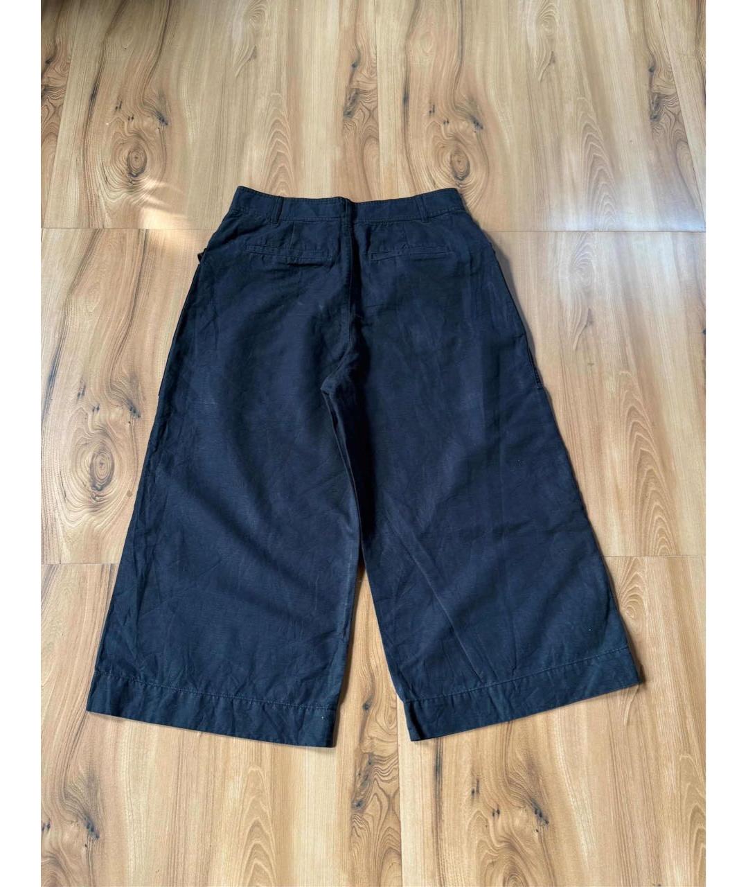 POLO RALPH LAUREN Черные хлопковые повседневные брюки, фото 2