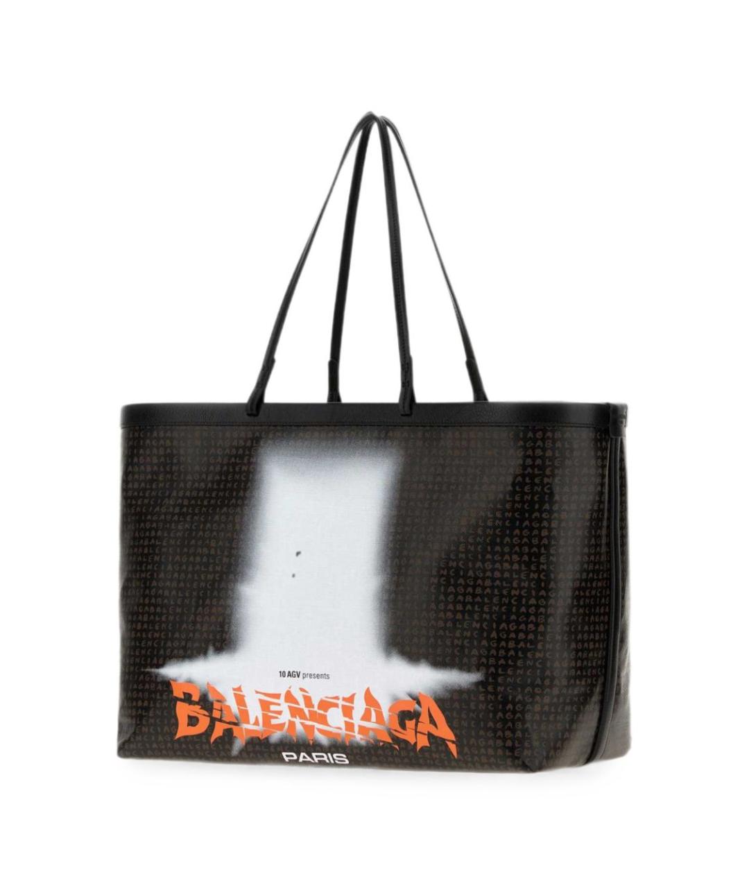 BALENCIAGA Мульти хлопковая сумка тоут, фото 2
