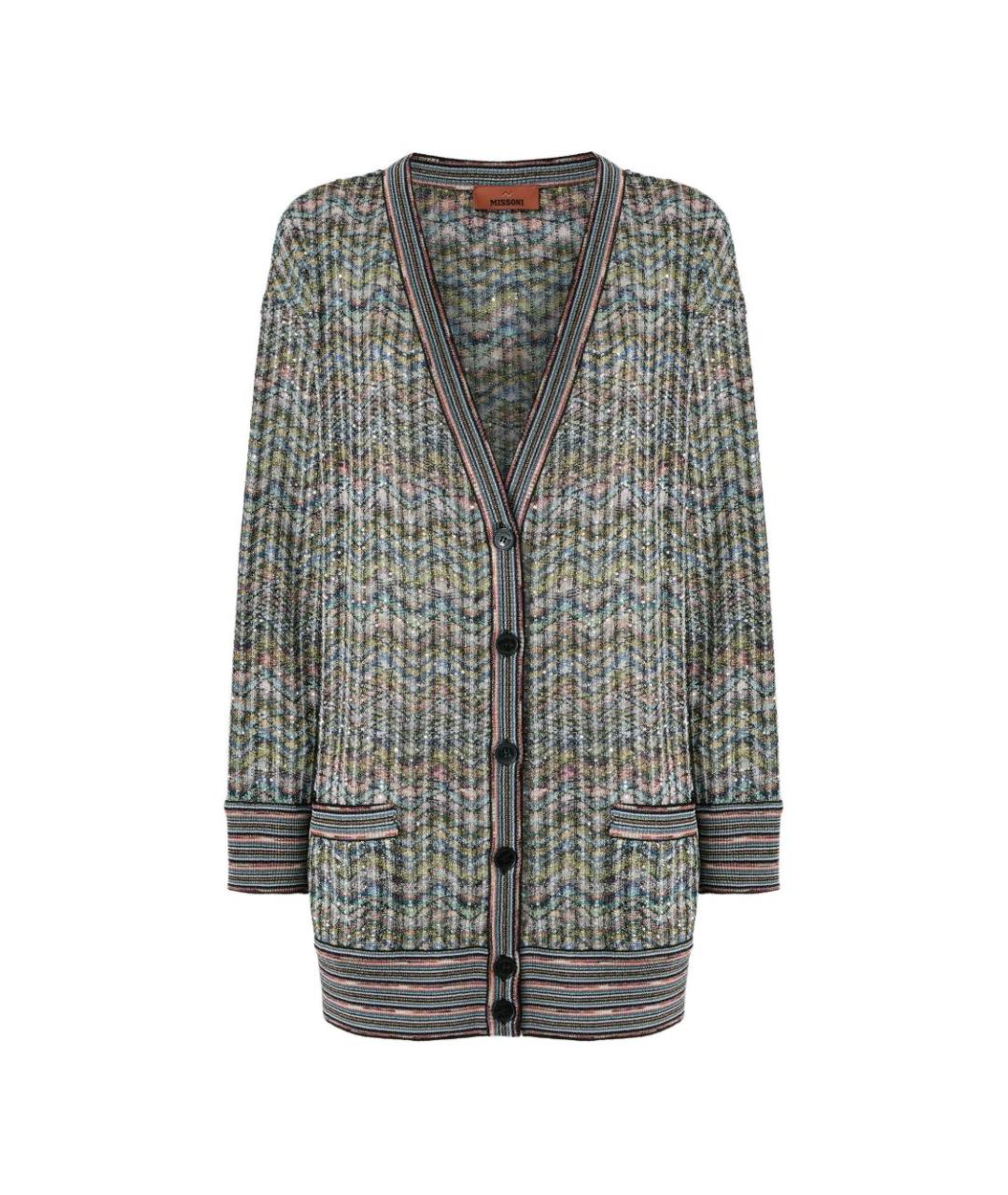 MISSONI Мульти вискозный кардиган, фото 1