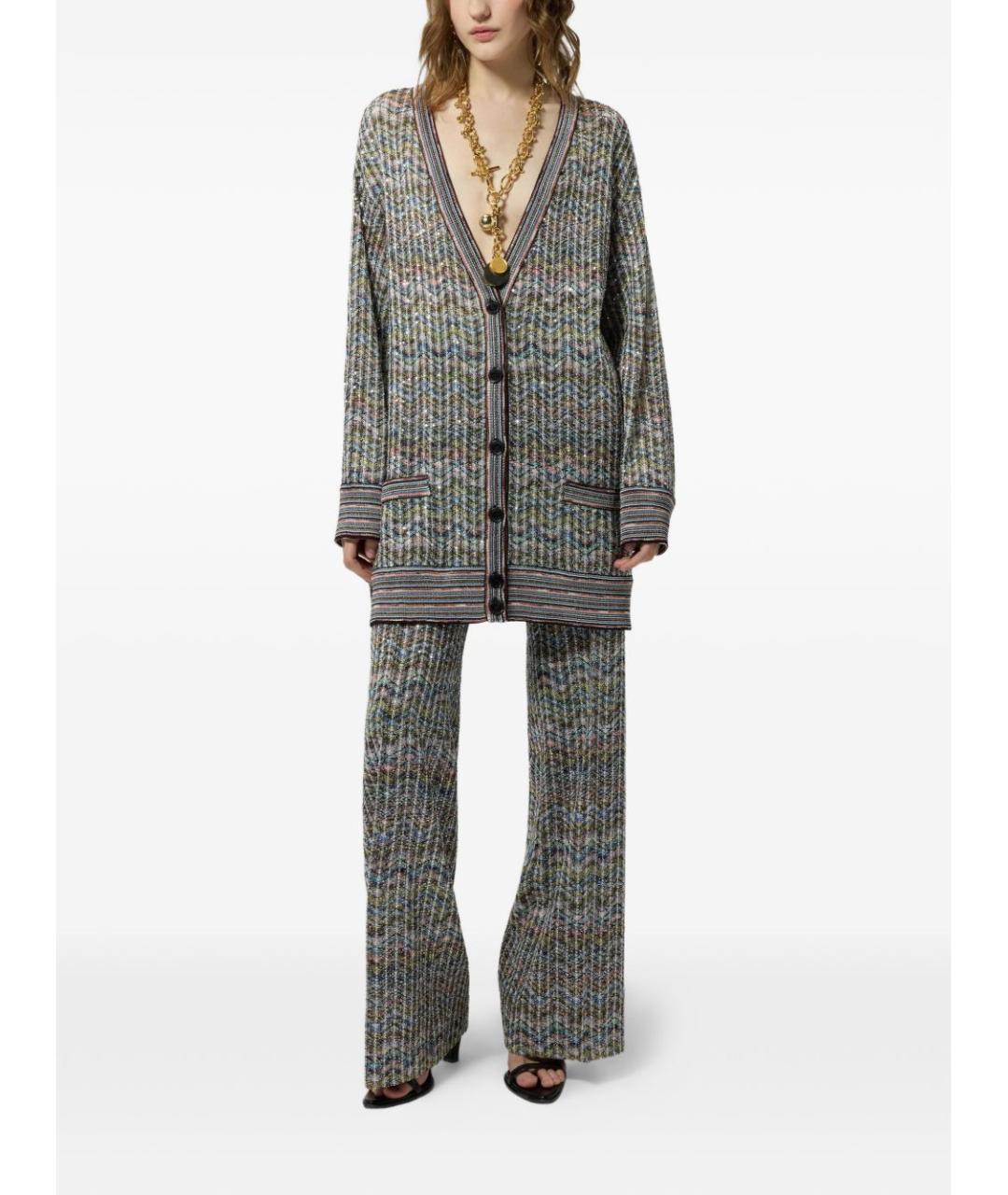 MISSONI Мульти вискозный кардиган, фото 4